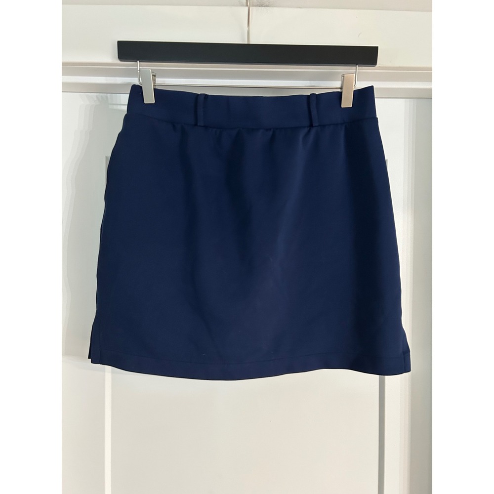 Fairway & Greene Womens Navy Blue Golf Skort Size Medium Performance Athletic